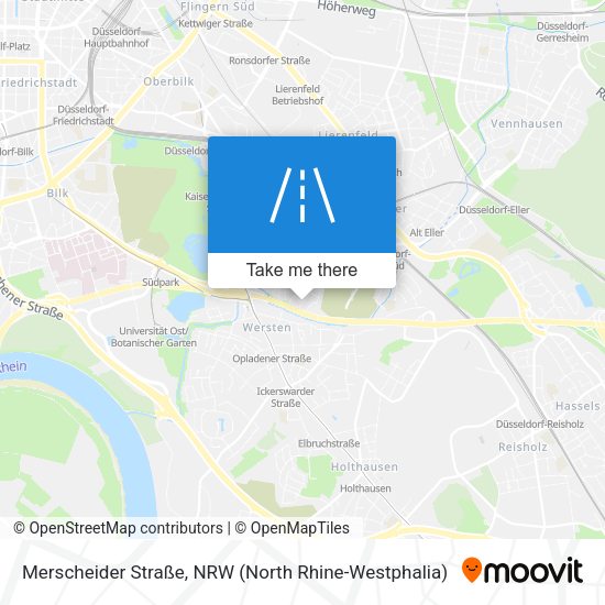 Merscheider Straße map