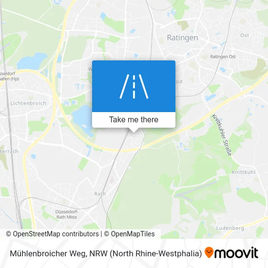 Mühlenbroicher Weg map