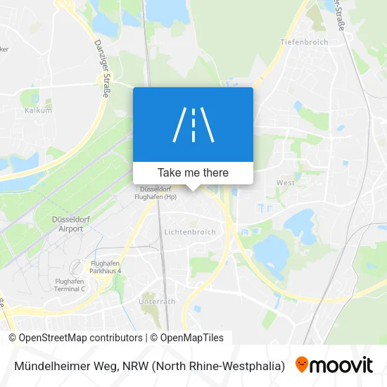 Карта Mündelheimer Weg