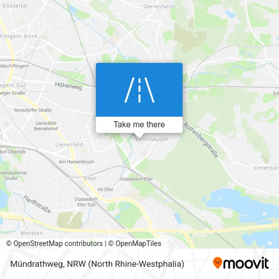 Карта Mündrathweg