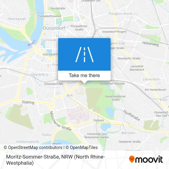 Карта Moritz-Sommer-Straße