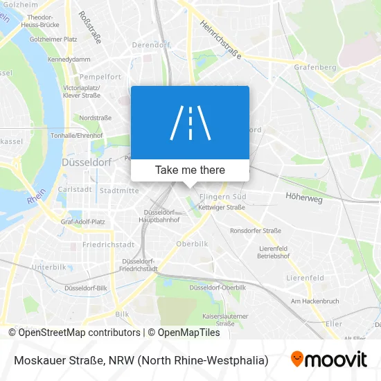 Moskauer Straße map