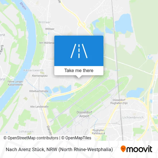 Nach Arenz Stück map