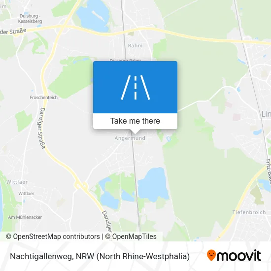 Nachtigallenweg map