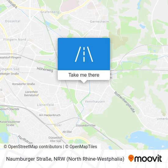 Карта Naumburger Straße