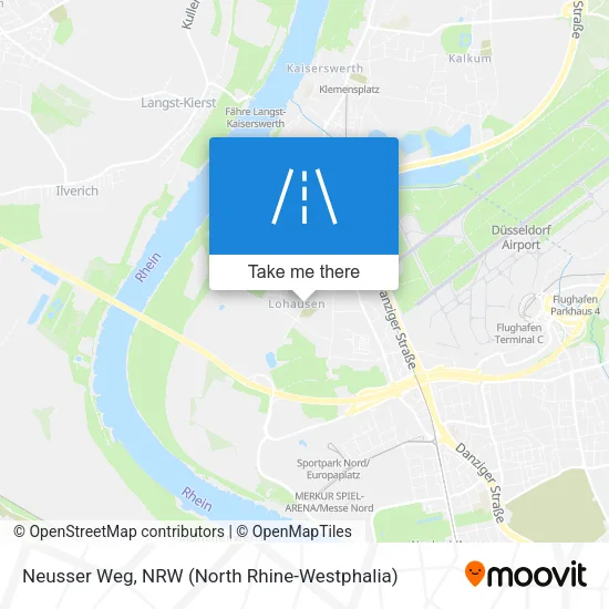 Карта Neusser Weg