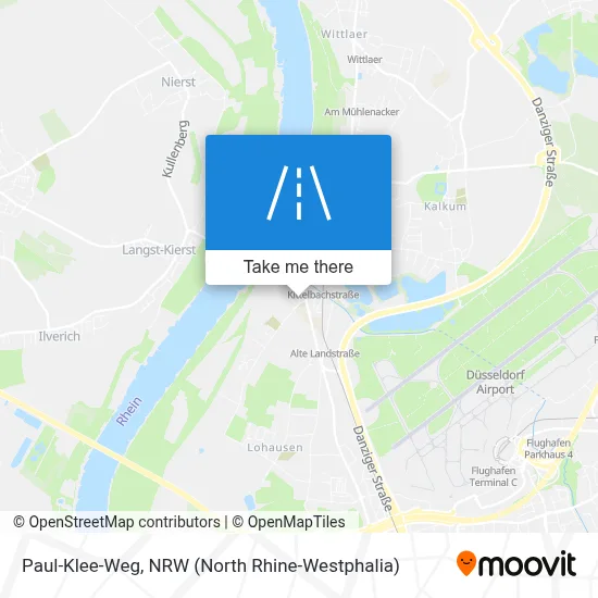 Paul-Klee-Weg map