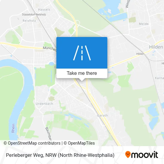 Карта Perleberger Weg