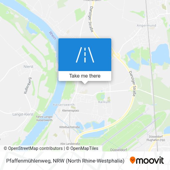 Pfaffenmühlenweg map