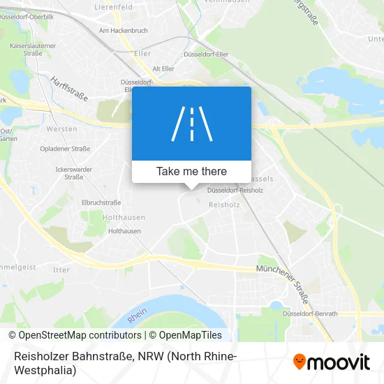 Карта Reisholzer Bahnstraße