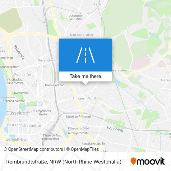 Rembrandtstraße map