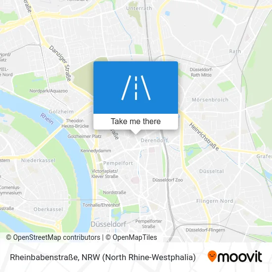 Rheinbabenstraße map