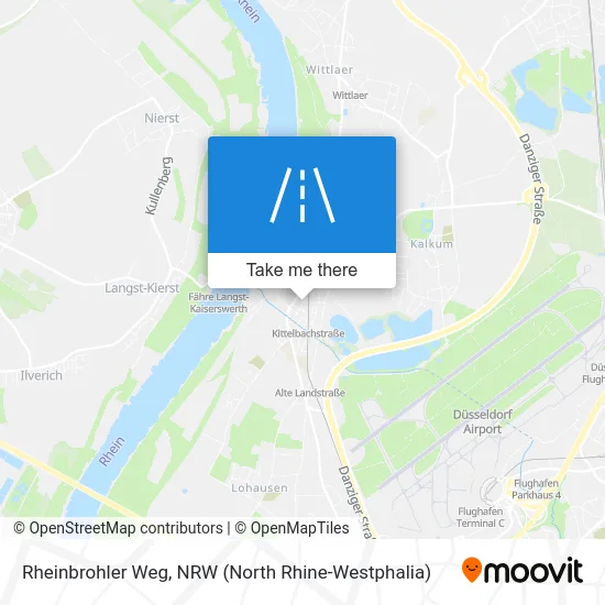 Rheinbrohler Weg map