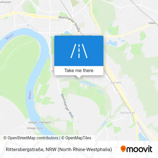 Rittersbergstraße map