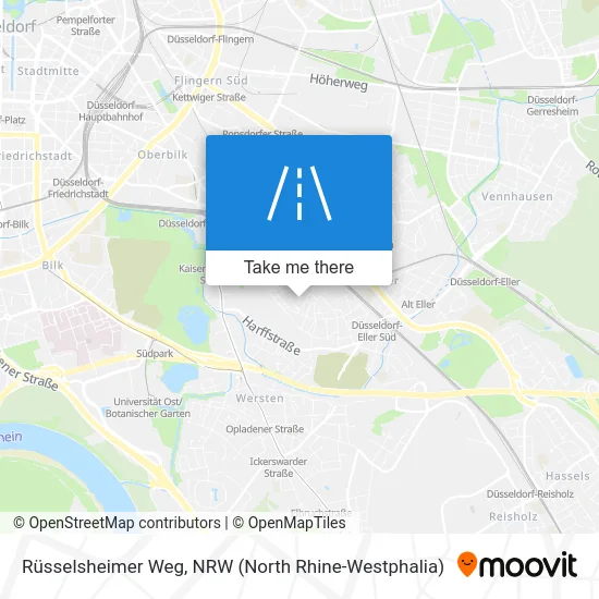 Rüsselsheimer Weg map