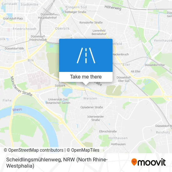Scheidlingsmühlenweg map