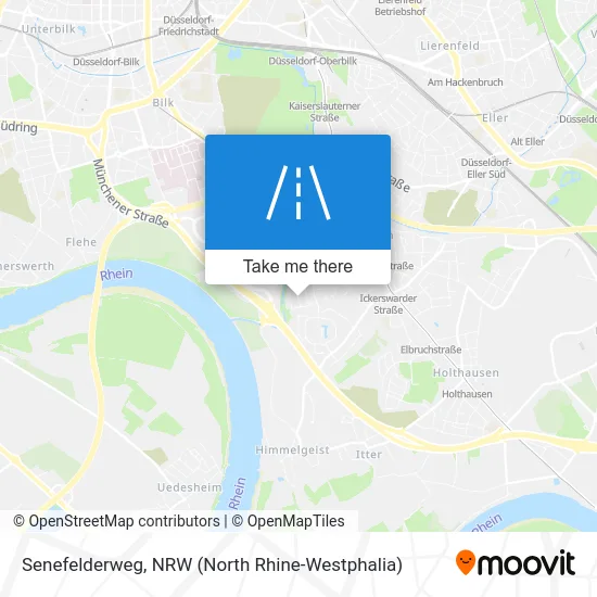 Senefelderweg map