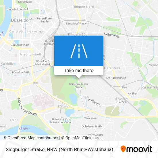 Siegburger Straße map