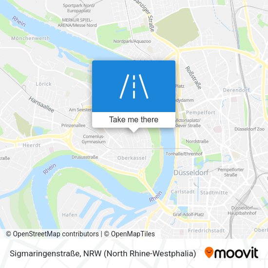 Sigmaringenstraße map
