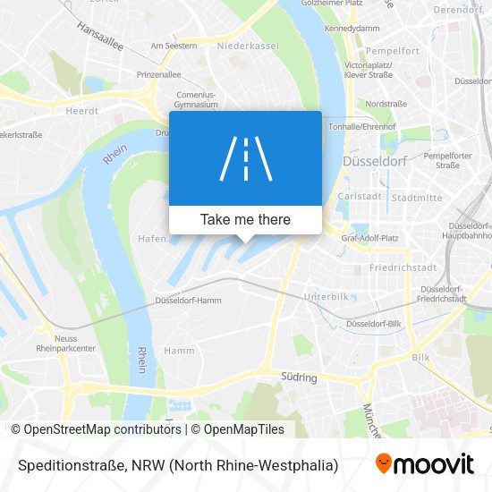 Speditionstraße map