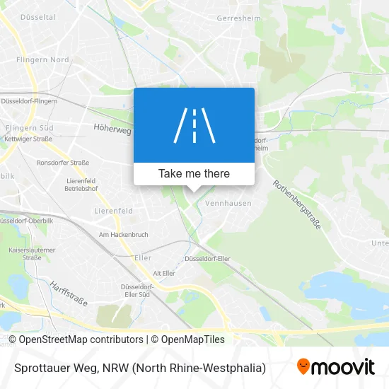 Карта Sprottauer Weg