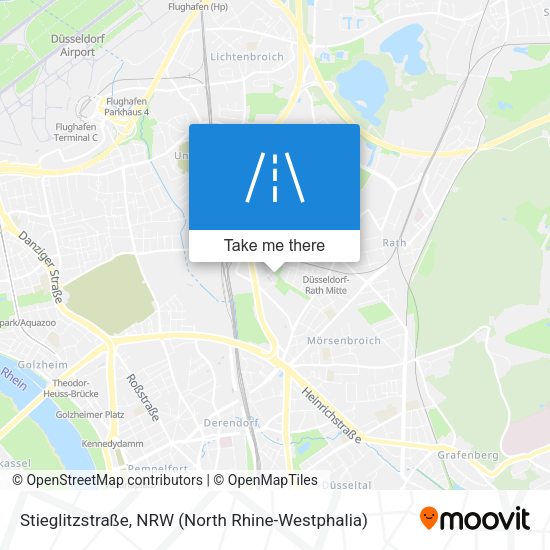 Stieglitzstraße map