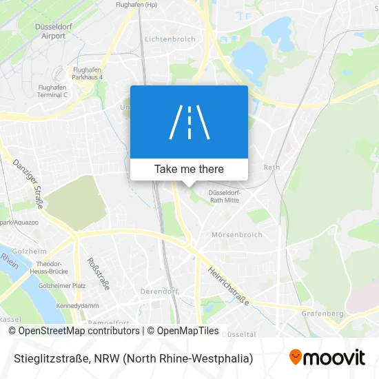 Stieglitzstraße map