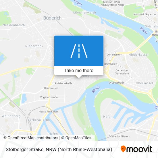 Stolberger Straße map