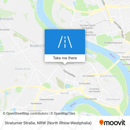Stratumer Straße map