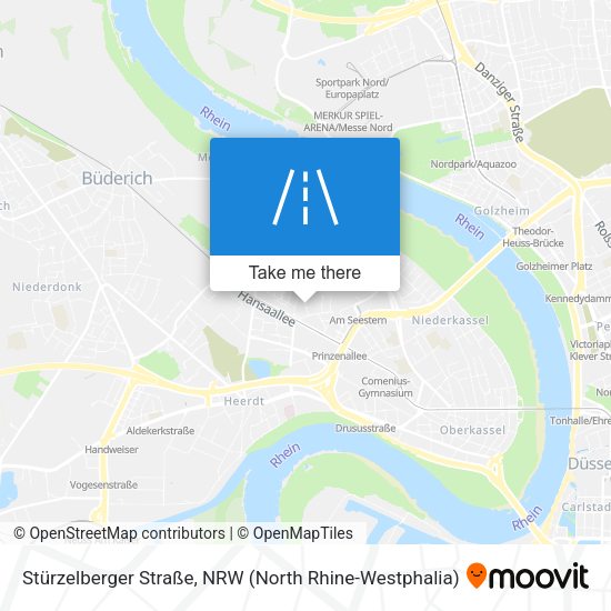 Stürzelberger Straße map