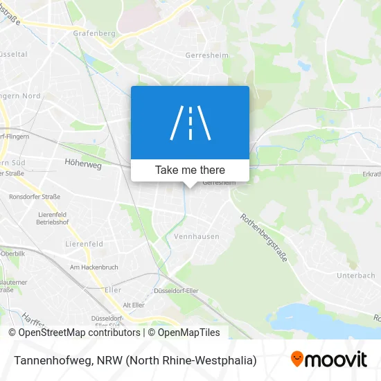 Карта Tannenhofweg