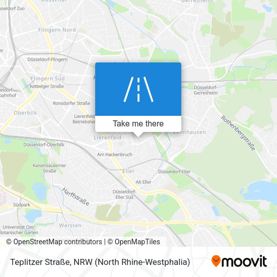 Teplitzer Straße map