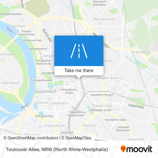 Карта Toulouser Allee