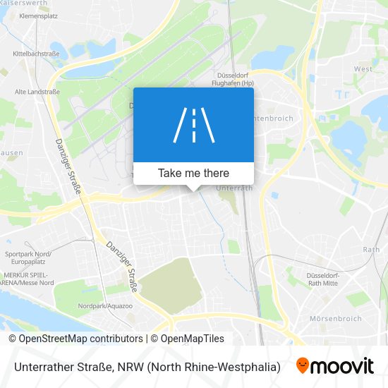 Unterrather Straße map