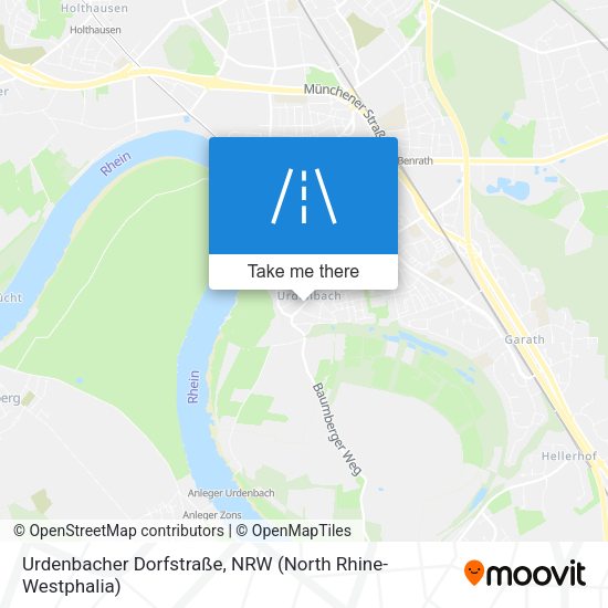 Urdenbacher Dorfstraße map