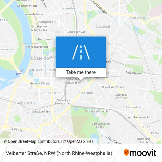 Velberter Straße map