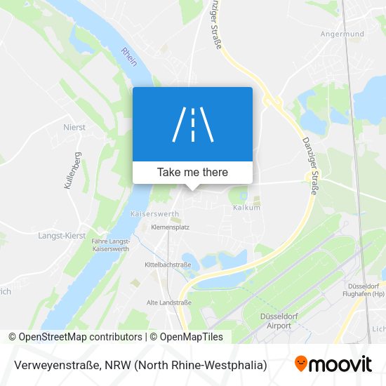Verweyenstraße map