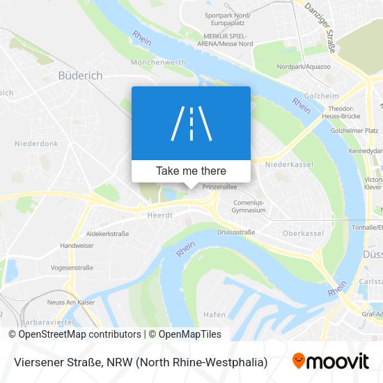 Viersener Straße map