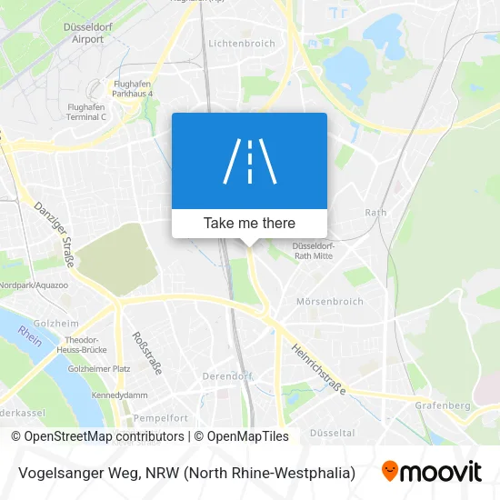 Карта Vogelsanger Weg