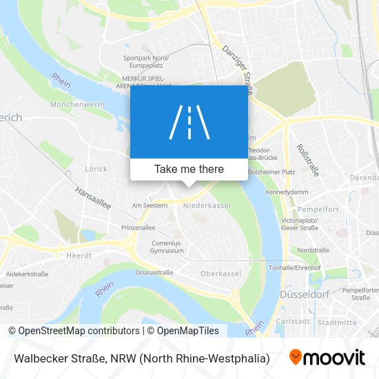 Walbecker Straße map