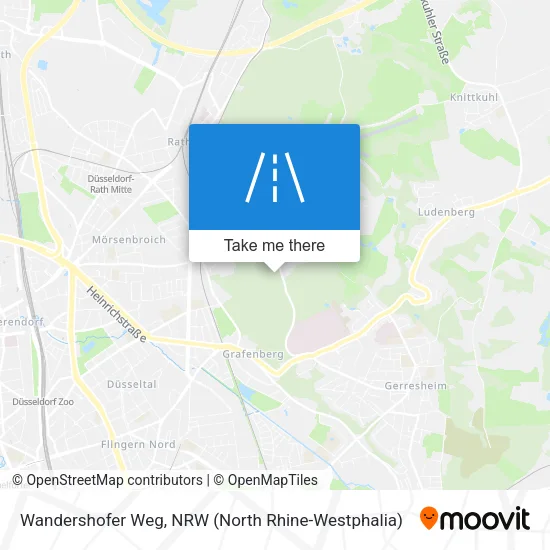 Карта Wandershofer Weg