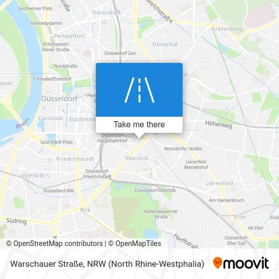 Warschauer Straße map