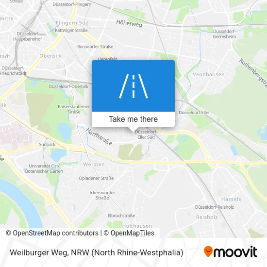 Карта Weilburger Weg