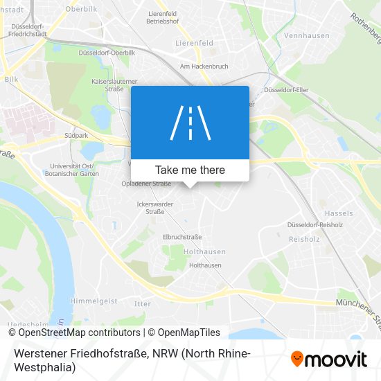 Werstener Friedhofstraße map