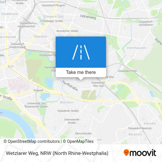 Wetzlarer Weg map