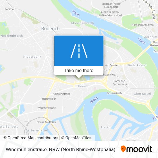 Windmühlenstraße map