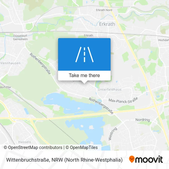 Карта Wittenbruchstraße