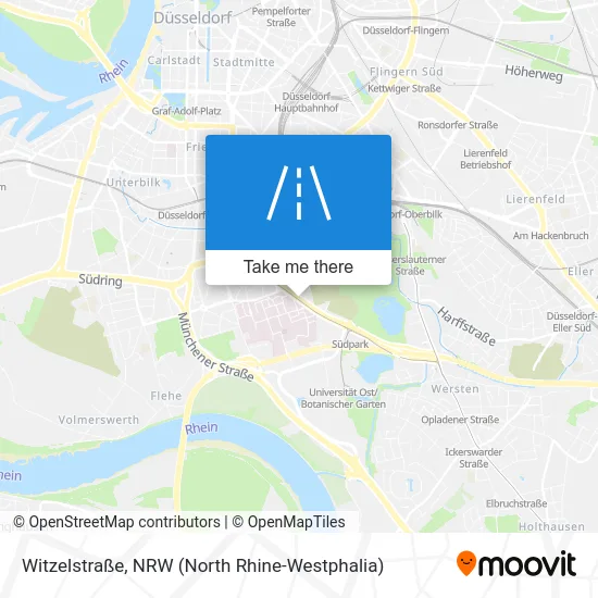 Карта Witzelstraße