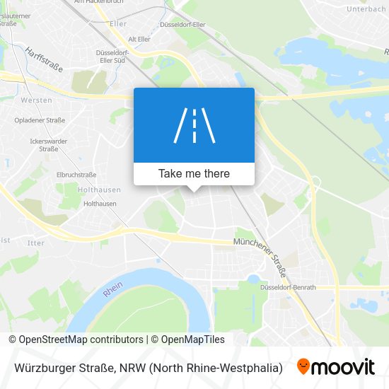 Würzburger Straße map