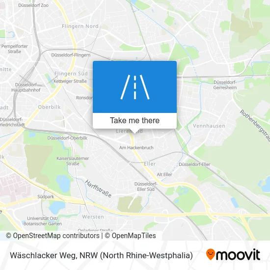 Карта Wäschlacker Weg